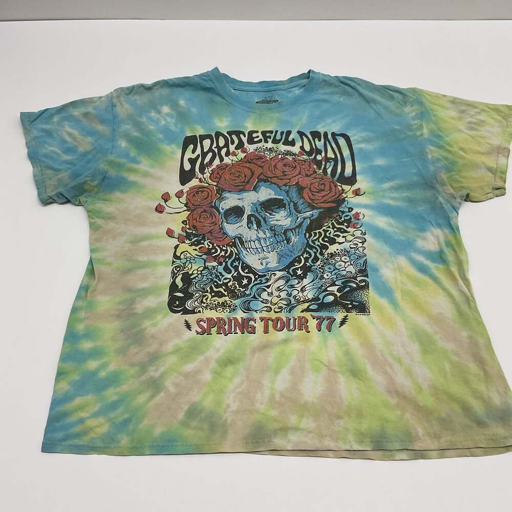 Grateful Dead Spring Tour '77 Tie-Dye T-Shirt XL